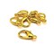100 or 500 Pieces: Large 8 x 16 mm Gold Plated Lobster Claw Clasps